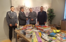 Pruszczańscy policjanci z wizytą w Sulęczynie (2017)