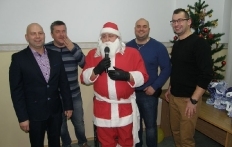 ZT NSZZP KPP w Sztumie zorganizował spotkanie z Mikołajem