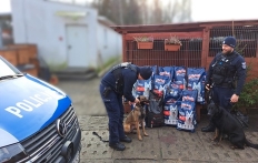 Policjanci uzbierali 180kg karmy dla bezdomnych zwierząt